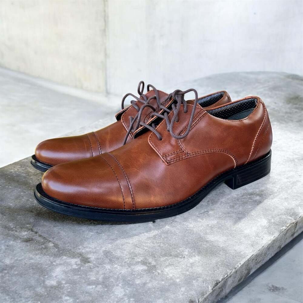 Brandnew Dockers Garfield Men's Cap Toe Dress Oxford Shoes